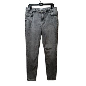 Denim Co Primark Cares Jeans Women’s 14 Gray Skinny Stretch Denim 34x29